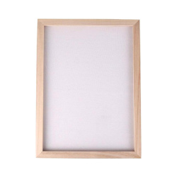Wooden Frame with Mesh for Handmade Paper Making, 298x397 mm