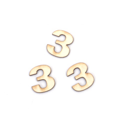 Numere din carton bere 1,5 cm font 1 număr 3 -5 bucăți