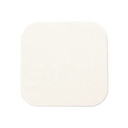 Chipboard Square with Rounded Corners 95x95 mm, R2 - 2 pieces