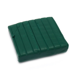 Πολυμερικός πηλός πράσινο σκούρο - 50 γραμμάρια