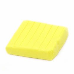 Soft Polymer Clay Neon Yellow, 50g