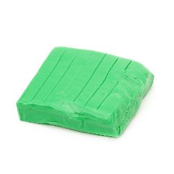 Полимерна глина неон зелена - 50 грама