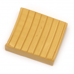 Polymer clay mustard color -50 grams