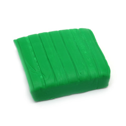 Полимерна глина неон зелена тъмна - 50 грама