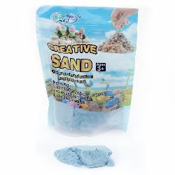 χρωματιστή άμμος για διακόσμηση μπλε 500γρ