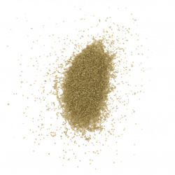 Стъклен пясък за декорация 0.2 мм 200 микрона цвят злато ±380 грама