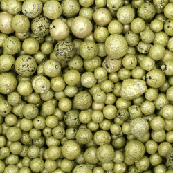 Perle de lut pentru decor 4 ~ 8 mm galben -200 ml ~ 100 grame