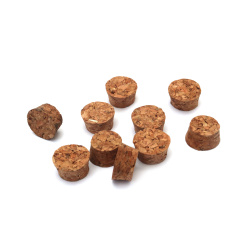 Κωνικά πώματα φελλού 19x16x10 mm - 10 τεμάχια