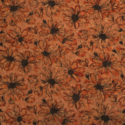 Nicht online verfügbar. Sie können auch in den EM ART Geschäften und unter +359 884 000 893 kaufen. Kork- und Textil-Verzierung mit Blumenmotiv, 65 x 50 mm – Bastel-Deko für Scrapbooking & DIY