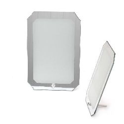 Рамка стъкло за сублимационен печат 17.8x26.6 см за снимка 13.8x21.8 см с огледало