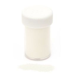 Embossing Powder, White Color, 1 Jar 10~11 grams