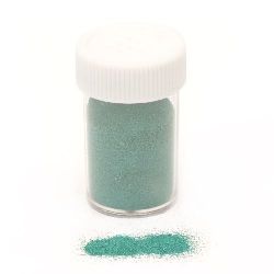 Embossing Powder, Green Color, 1 Jar 10~11 grams