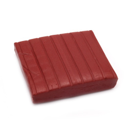 Polymer clay color metallic red - 50 grams