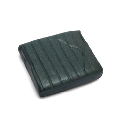 Polymer clay color metallic grey-green - 50 grams