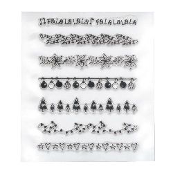 Etanșare din silicon 15x18 mm motive de craciun