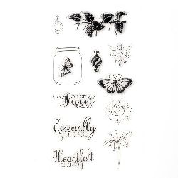 Силиконов печат 11x20 см Sweet