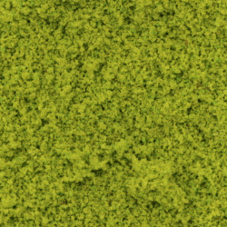 Artificial Grass / Powder for 3D Micro-Landscape / Construction Sand Table for Terrain / for Embedding in Epoxy Resin, Bright Green Color - 5 Grams
