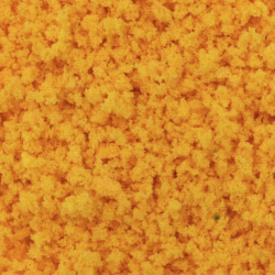 Artificial Powder for 3D Micro-Landscape / Construction Sand for Trees and Flowers / for Embedding in Epoxy Resin, Yellow-Orange Color - 5 grams