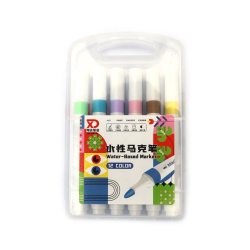 Set of Water-Based Markers - 12 Pieces