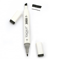 Marcator dublu cu cerneală alcoolică pentru vopsire și design 120 -1 bucată