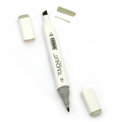 Double-headed color marker with alcohol ink for drawing and design 232 - 1pc.