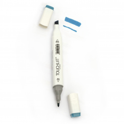 Double-headed color marker with alcohol ink for drawing and design 261 - 1pc.