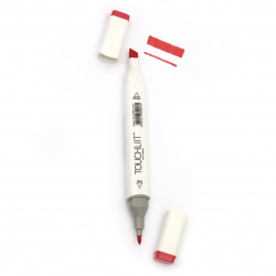 Double-headed color marker with alcohol ink for drawing and design 04 - 1pc.