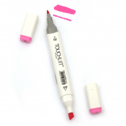 Double-headed color marker with alcohol ink for drawing and design 06 - 1pc.