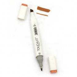 Double-headed color marker with alcohol ink for drawing and design 21 - 1pc.