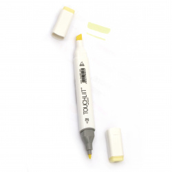 Double-headed color marker with alcohol ink for drawing and design 38 - 1pc.