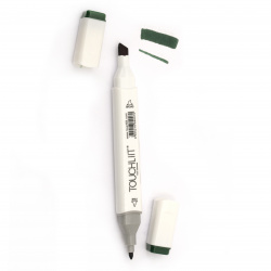 Double-headed color marker with alcohol ink for drawing and design 52 - 1pc.