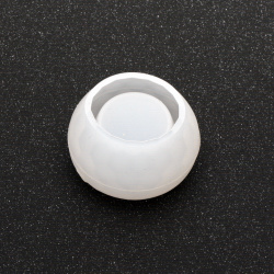 Silicon matriță /formă din / cupă de 45x30 mm
