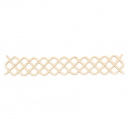 Not Available Online. You can also buy at EM ART stores and at +359 884 000 893 Craft Ornament for Application / Mesh Fence / 150x25 mm; No. 13 - 1 piece