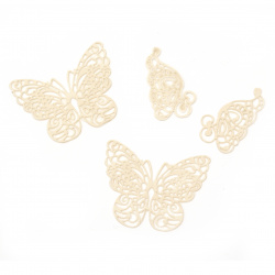 Not Available Online. You can also buy at EM ART stores and at +359 884 000 893 Decorative Ornaments for Application / Butterflies / 175x50 mm; No. 15 - 1 piece