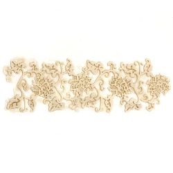 Stoc epuizat. Primeste notificare pe email cand produsul revine in stoc Element pentru decorarea viței de panglică decorative 155x48 mm -1 bucăți