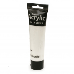 Vopsea acrilica PHOENIX 100 ml - Alb Titanium 104