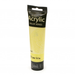 Acrylic Paint Phoenix, Lemon Yellow 215, 100 ml