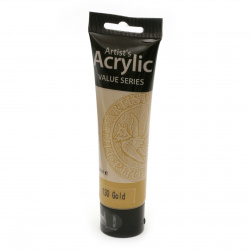 Acrylic Paint Phoenix, Gold 130 Color, 100 ml