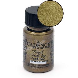 Vopsea acrilica metalic CADENCE DORA 50 ml. - BRONZ ANTIQUE 125