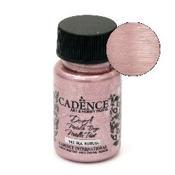 CADENCE DORA Ακρυλικό μεταλλικό χρώμα 50 ml. - DRIED ROSE  143