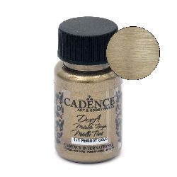 CADENCE DORA Ακρυλικό μεταλλικό χρώμα 50 ml. - PERIDOT GOLD 171