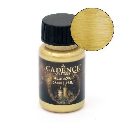 CADENCE candle paint 50 ml. - RICH GOLD 2136