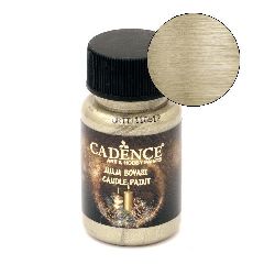 CADENCE candle paint 50 ml. - SILVER GOLD 2159
