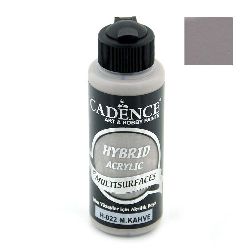 Acrylic Paint, Collier Brown Color, Cadence Hybrid, 120 ml