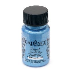 CADENCE DORA Ακρυλικό μεταλλικό χρώμα 50 ml. - SKY BLUE 187