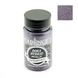 CADENCE DORA HYBRID Ακρυλικό μεταλλικό χρώμα 90 ml - DARK ORCHID 7139