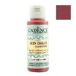 Glass and porcelain paint CADENCE 59 ml - CORAL RED CG-1357