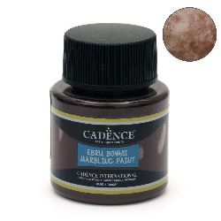 Paint with marble effect CADENCE EBRU 45 ml - BROWN 863