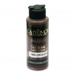 Acrylic Paint, Chocolate, Cadence Premium, 120 ml
