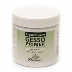 Not Available Online. You can also buy at EM ART stores and at 0884400631 Geso primer PHOENIX Gesso Primer 500 ml - Tit White